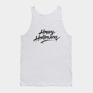 halloween text Tank Top